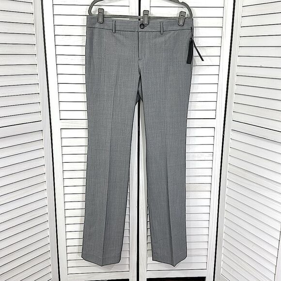 Banana Republic The Logan Fit Stretch Pants Size 12L 12T Wool Blend - Picture 2 of 10